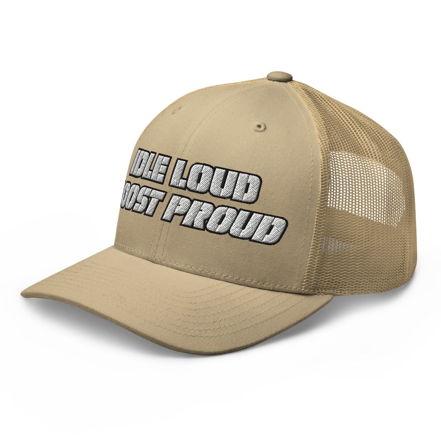 Hats  Snapback Custom Trucker Hat to Wear Proud – Idle Loud Boost Proud Mens Diesel Hats Infidel Collective