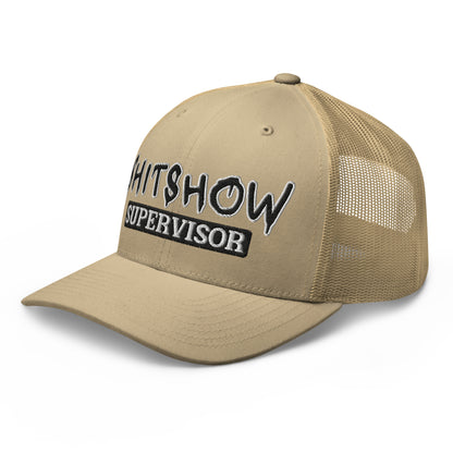 Snapback Custom Trucker Hats NSFW Shitshow Supervisor Cap for Men & Women  Infidel Collective