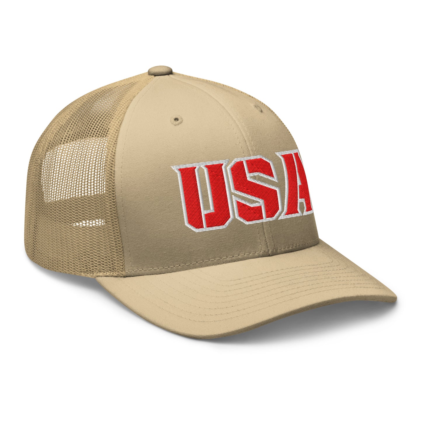 USA Power Cool Custom Patriotic Snapback Trucker Hats  for Men & Women (20 Colors)  Infidel Collective