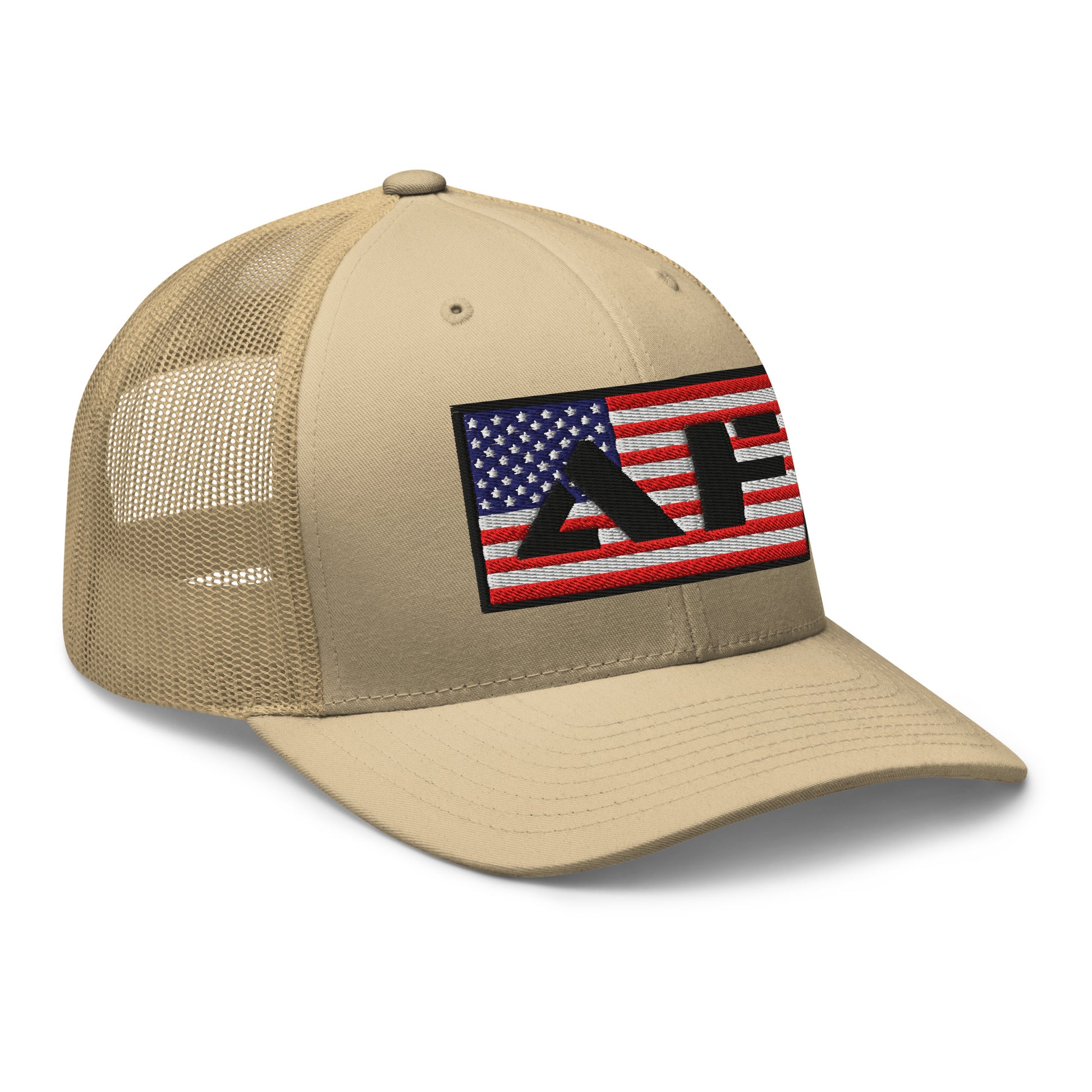 AF American Freedom Flag Snapback Custom Trucker Hat  Infidel Collective