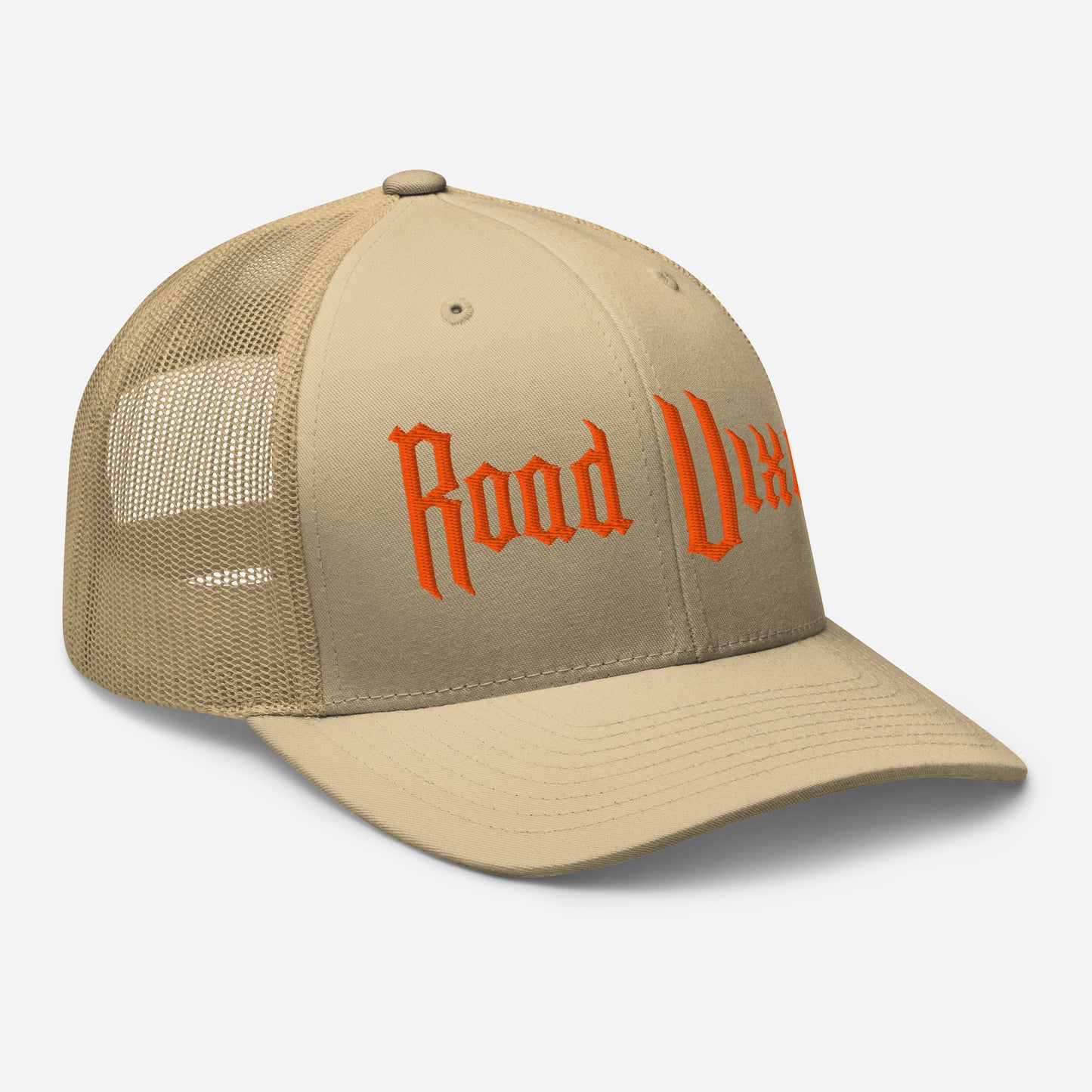 Snapback Custom Trucker Hats Road Vixen Cap for Sexy Women - Orange Stitch  Infidel Collective