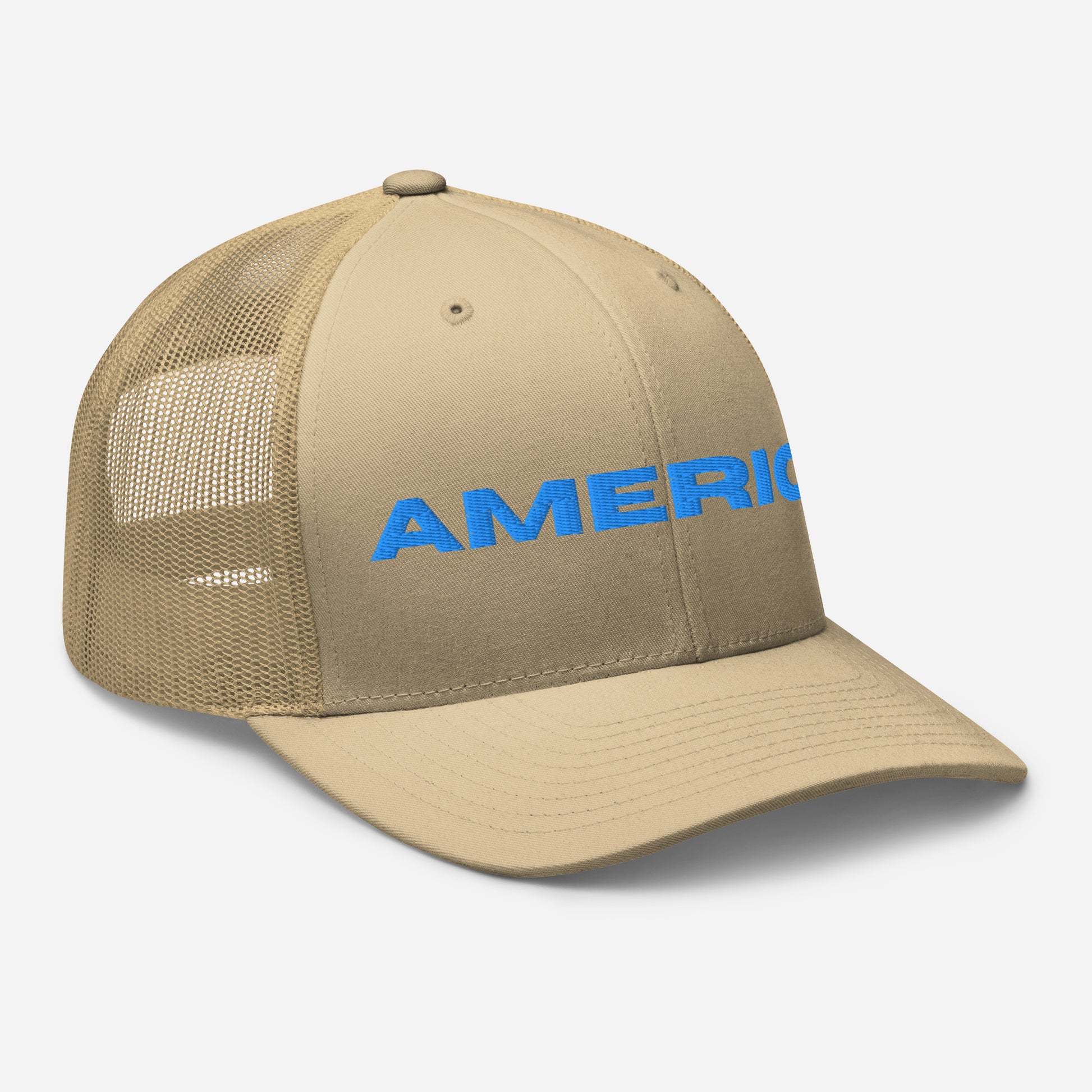 Cool AMERICA Custom Patriotic Hats Embroidered in Blue Stitch (11 Colors)  Infidel Collective