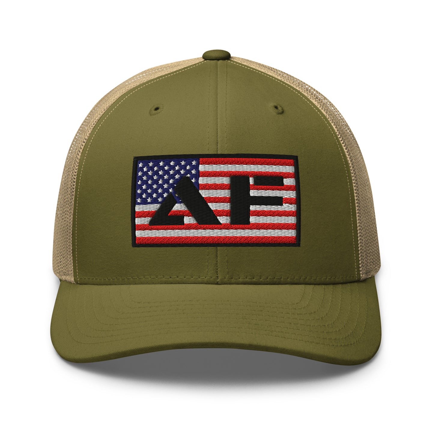 AF American Freedom Flag Snapback Custom Trucker Hat  Infidel Collective