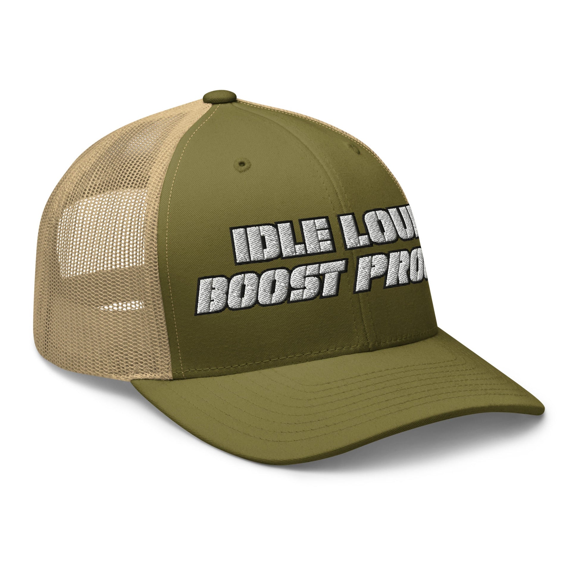 Hats  Snapback Custom Trucker Hat to Wear Proud – Idle Loud Boost Proud Mens Diesel Hats Infidel Collective