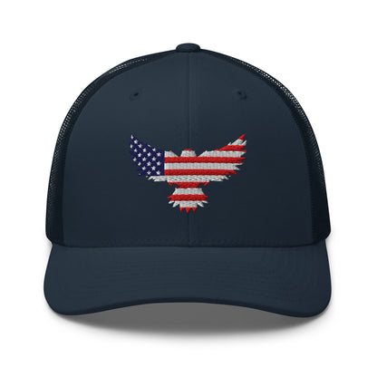 Snapback Custom Trucker Hats Best Patriotic Old Glory Eagle Cool 4th of July Cap  Infidel Collective