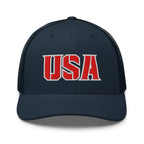USA Power Cool Custom Patriotic Snapback Trucker Hats  for Men & Women (20 Colors)  Infidel Collective