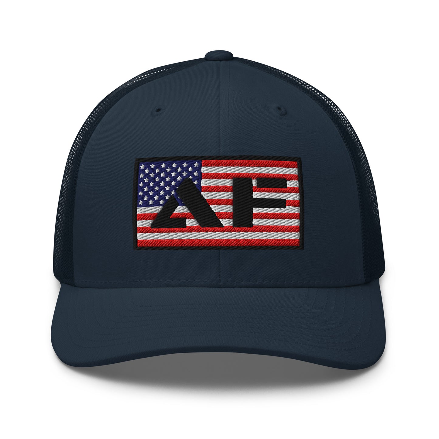 AF American Freedom Flag Snapback Custom Trucker Hat  Infidel Collective