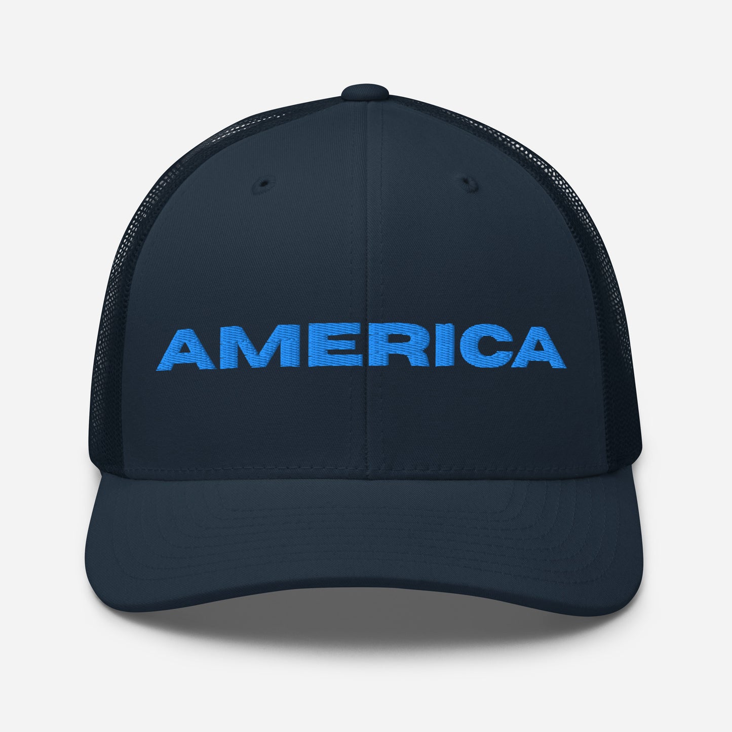 Cool AMERICA Custom Patriotic Hats Embroidered in Blue Stitch (11 Colors)  Infidel Collective