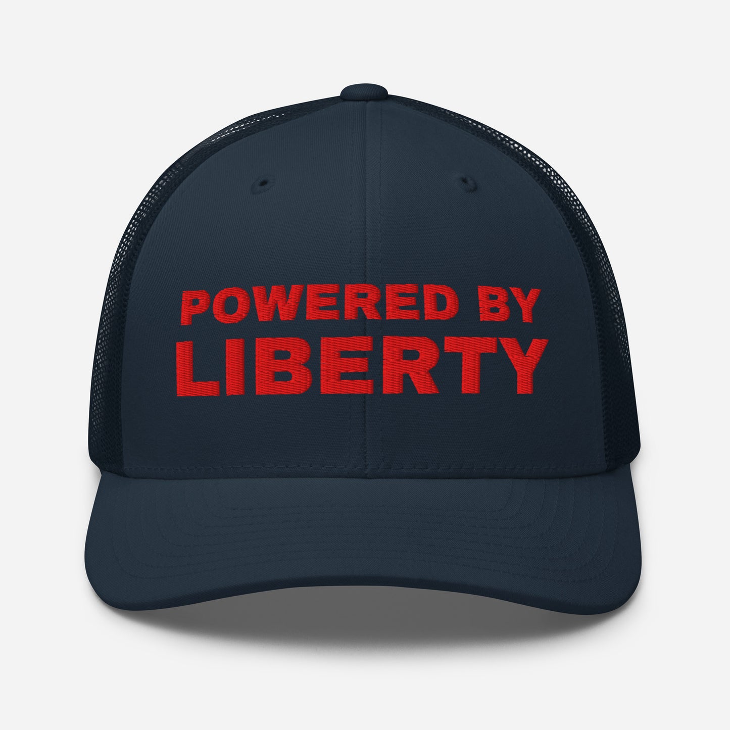 Snapback Custom Trucker Hats Powered by Liberty Cap in Red Stitching  Infidel Collective