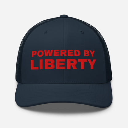 Snapback Custom Trucker Hats Powered by Liberty Cap in Red Stitching  Infidel Collective
