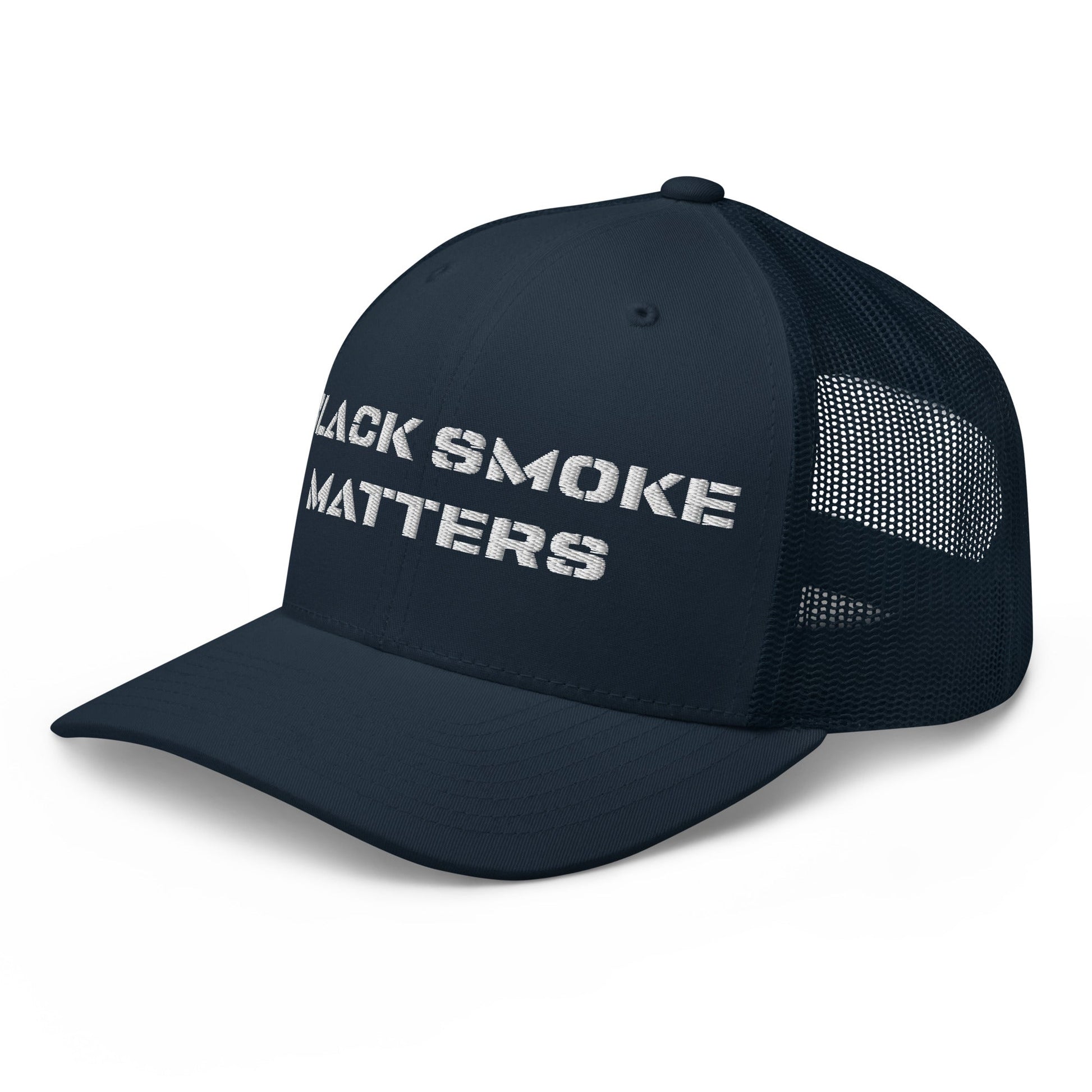 Hats  Snapback Custom Trucker Hat to Rock – Black Smoke Matters Diesel Cap Infidel Collective