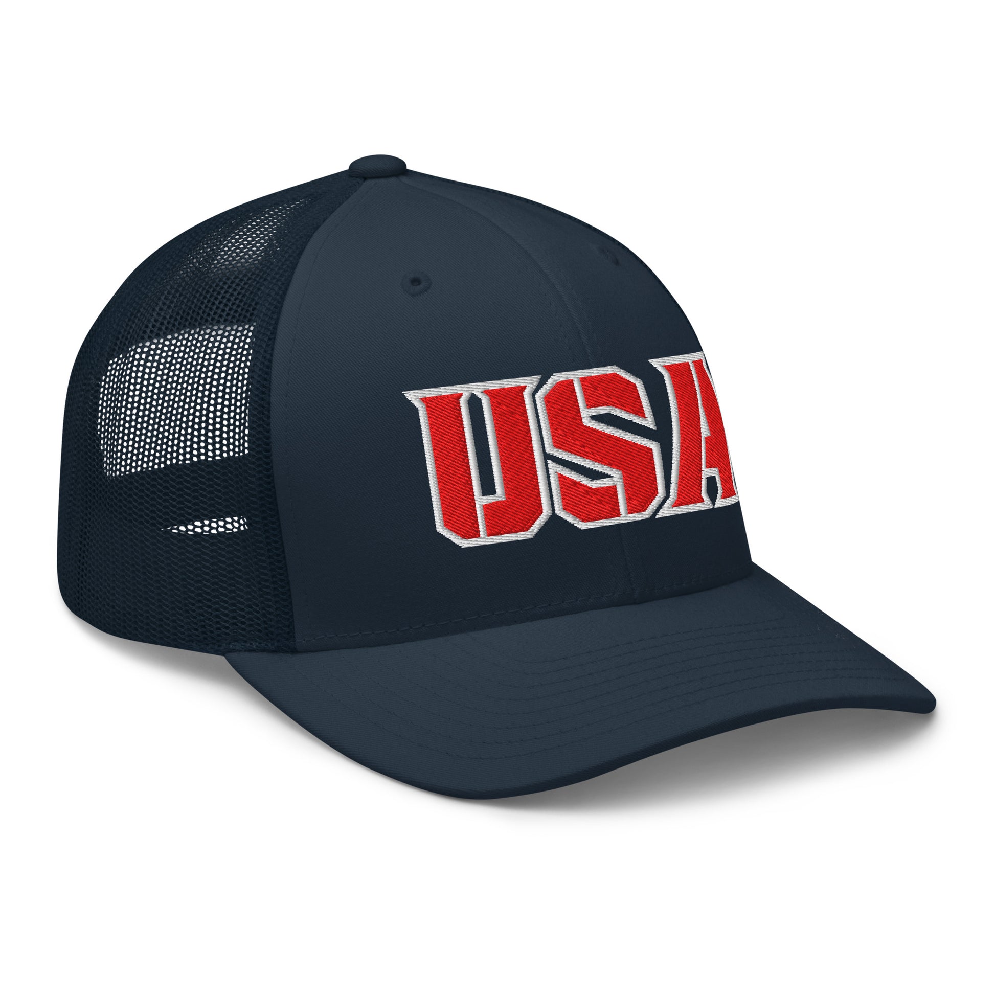 USA Power Cool Custom Patriotic Snapback Trucker Hats  for Men & Women (20 Colors)  Infidel Collective