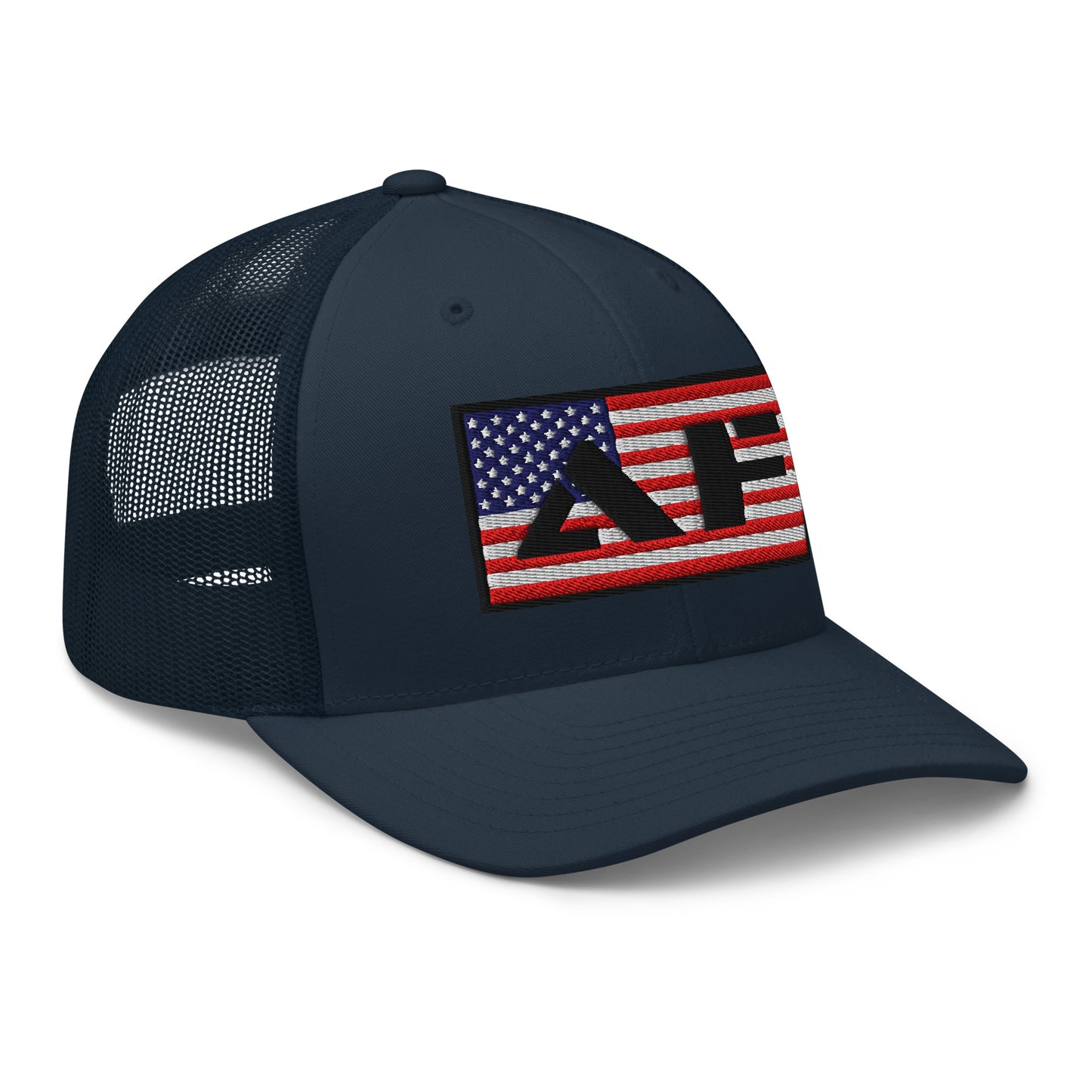 AF American Freedom Flag Snapback Custom Trucker Hat  Infidel Collective