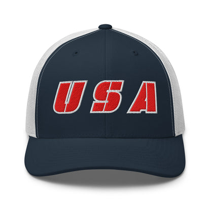 Snapback Custom Trucker Hats USA Bold Patriotic Cap for Men & Women  Infidel Collective