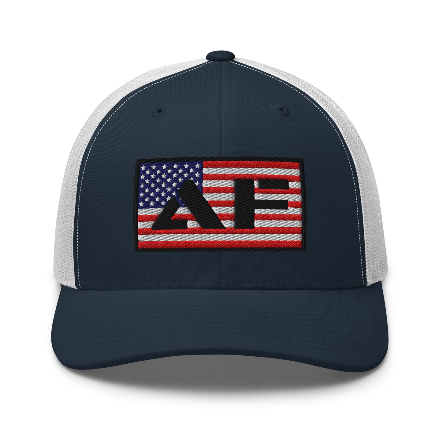 AF American Freedom Flag Snapback Custom Trucker Hat  Infidel Collective