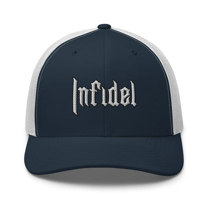 Snapback Custom Trucker Hats INFIDEL Badass Caps for Men & Women  Infidel Collective
