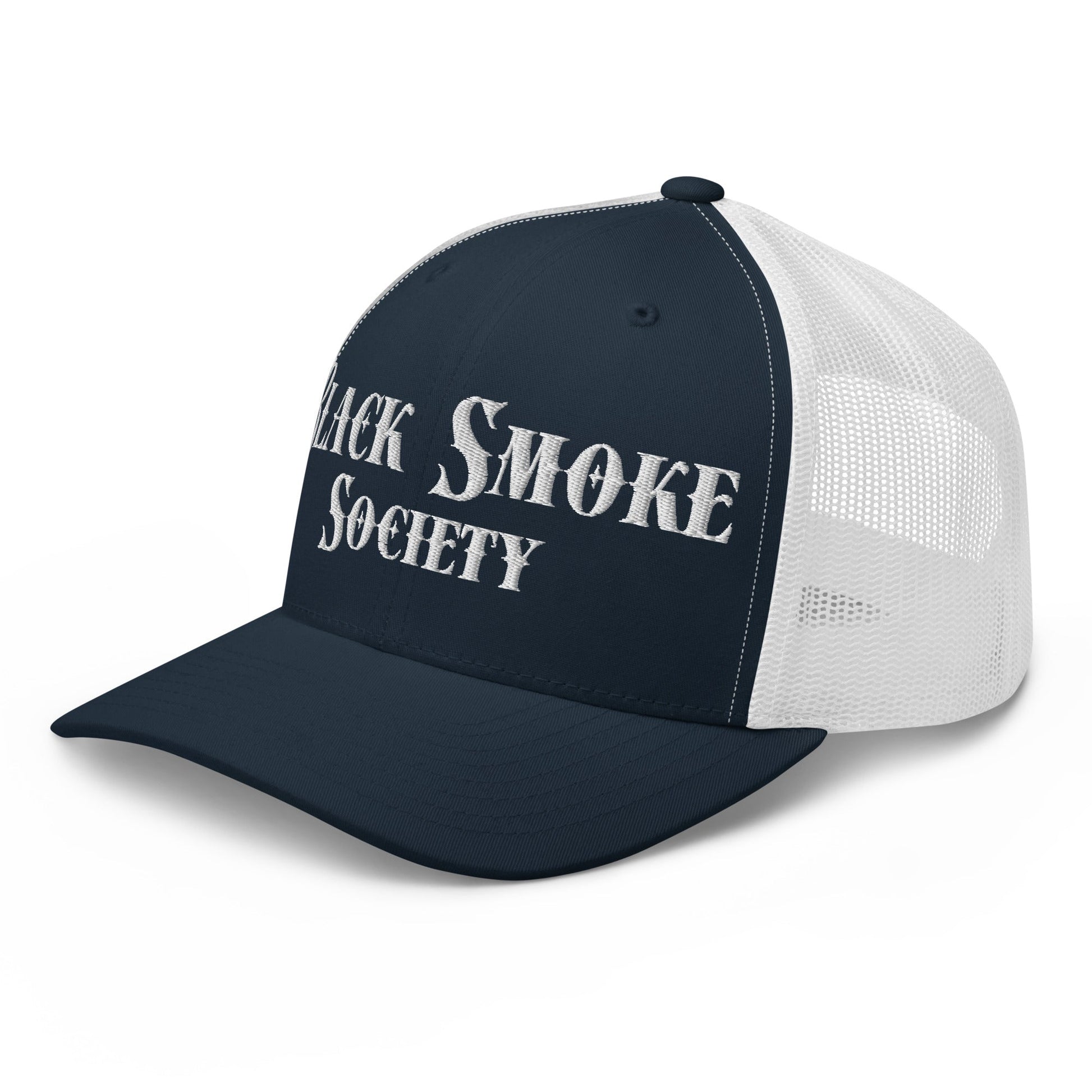 Hats  Snapback Custom Trucker Hat Black Smoke Society Cap For Men & Women Infidel Collective