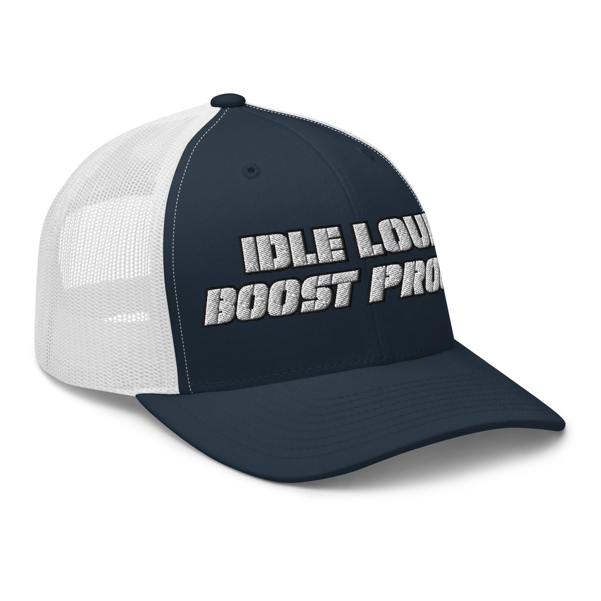 Hats  Snapback Custom Trucker Hat to Wear Proud – Idle Loud Boost Proud Mens Diesel Hats Infidel Collective