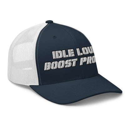 Hats  Snapback Custom Trucker Hat to Wear Proud – Idle Loud Boost Proud Mens Diesel Hats Infidel Collective