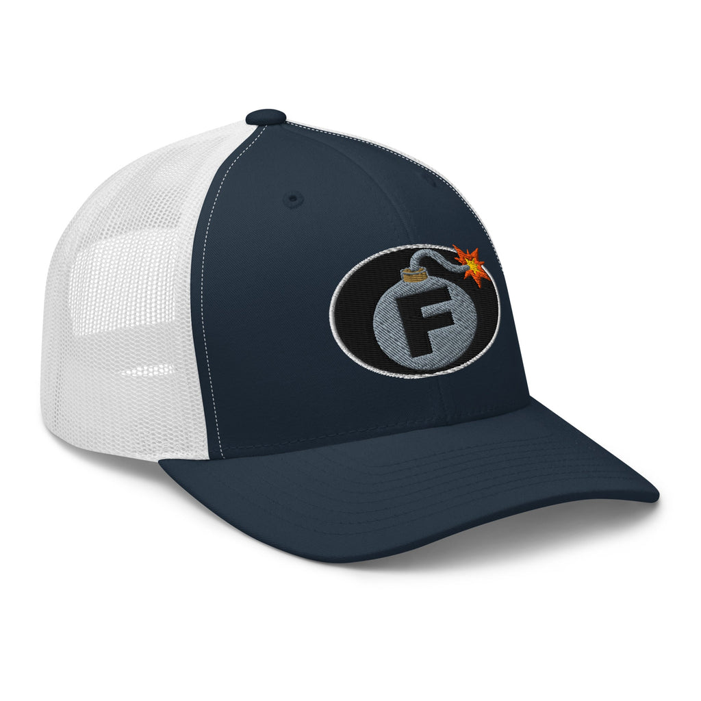 Hats  Custom Snapback Trucker Hat Funny NSFW F-Bomb Cap in 20 Colors Infidel Collective
