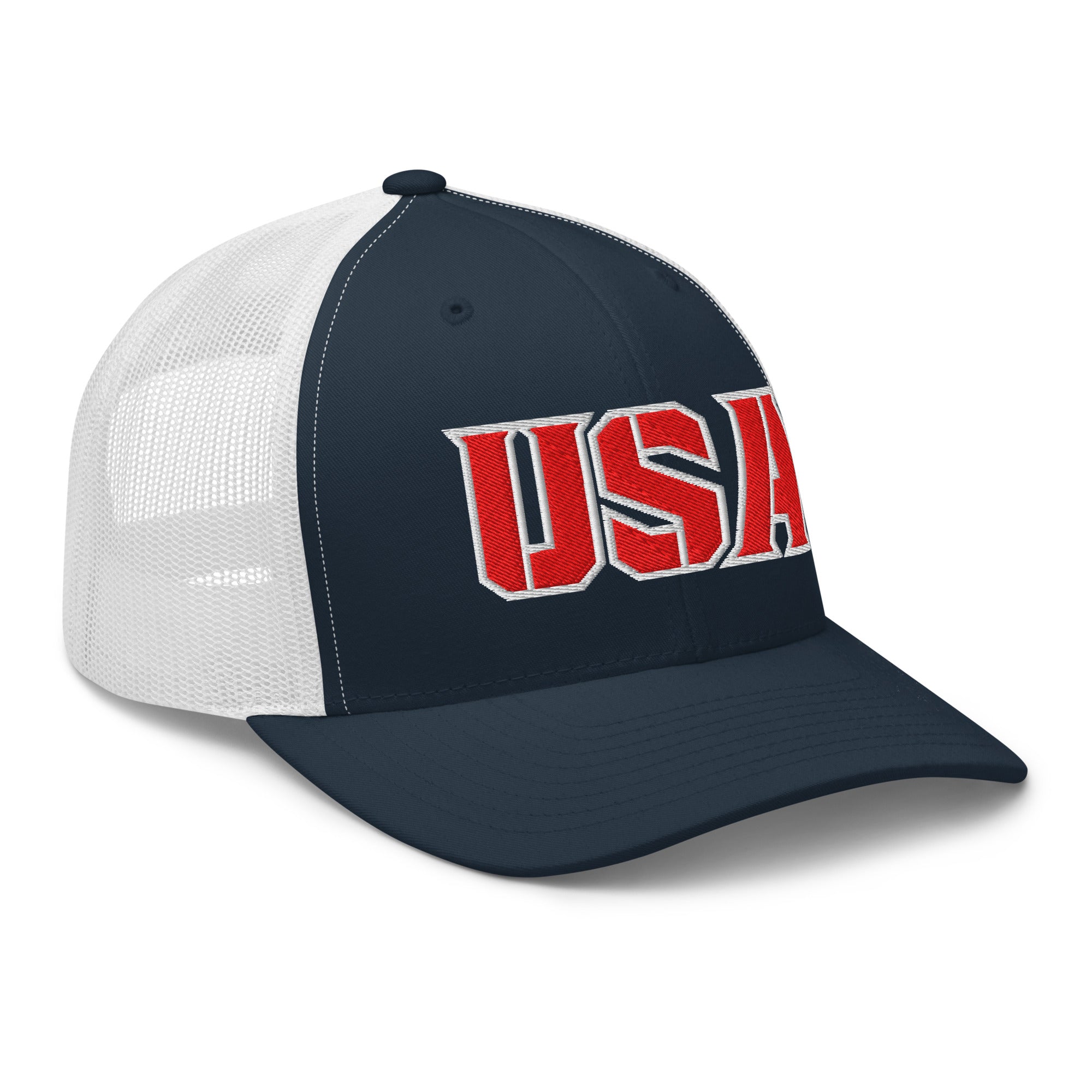 USA Power Cool Custom Patriotic Snapback Trucker Hats  for Men & Women (20 Colors)  Infidel Collective