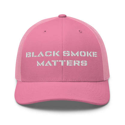 Hats Pink Snapback Custom Trucker Hat to Rock – Black Smoke Matters Diesel Cap Infidel Collective
