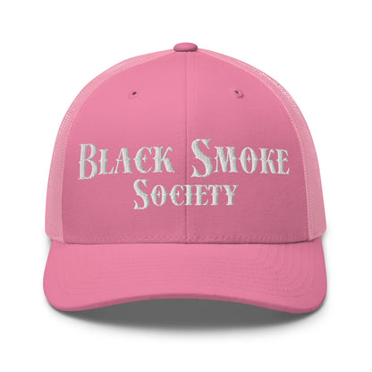 Hats Pink Snapback Custom Trucker Hat Black Smoke Society Cap For Men & Women Infidel Collective