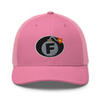 Hats Pink Custom Snapback Trucker Hat Funny NSFW F-Bomb Cap in 20 Colors Infidel Collective