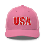 USA Power Cool Custom Patriotic Snapback Trucker Hats  for Men & Women (20 Colors)  Infidel Collective