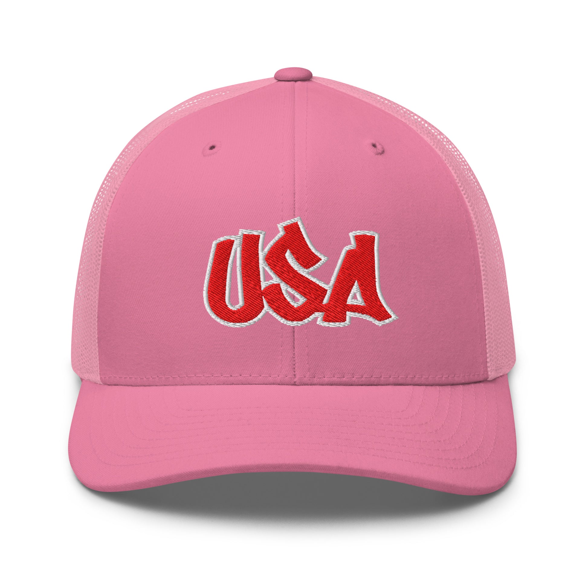 Cool USA Street Script Custom Patriotic Snapback Trucker Hats for Men & Women (20 Colors)  Infidel Collective