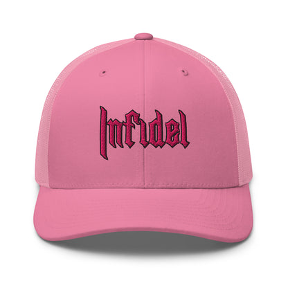 Snapback Custom Trucker Hats Cool INFIDEL Cap for Women Who Own It  Infidel Collective