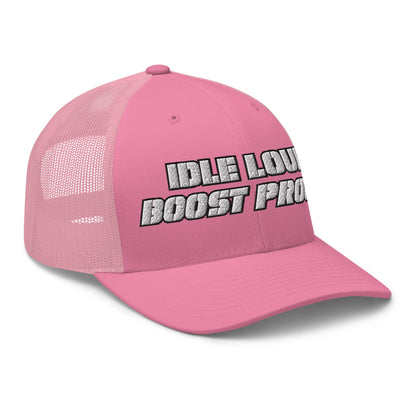 Hats  Snapback Custom Trucker Hat to Wear Proud – Idle Loud Boost Proud Mens Diesel Hats Infidel Collective