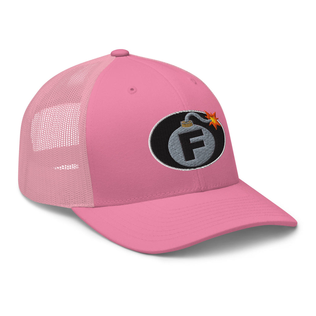 Hats  Custom Snapback Trucker Hat Funny NSFW F-Bomb Cap in 20 Colors Infidel Collective