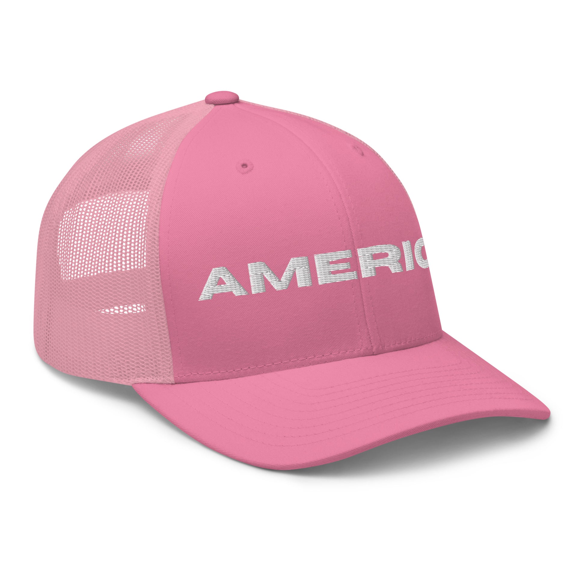 Snapback Custom Trucker Hats AMERICA Cool Patriotic Cap White Stitch  Infidel Collective