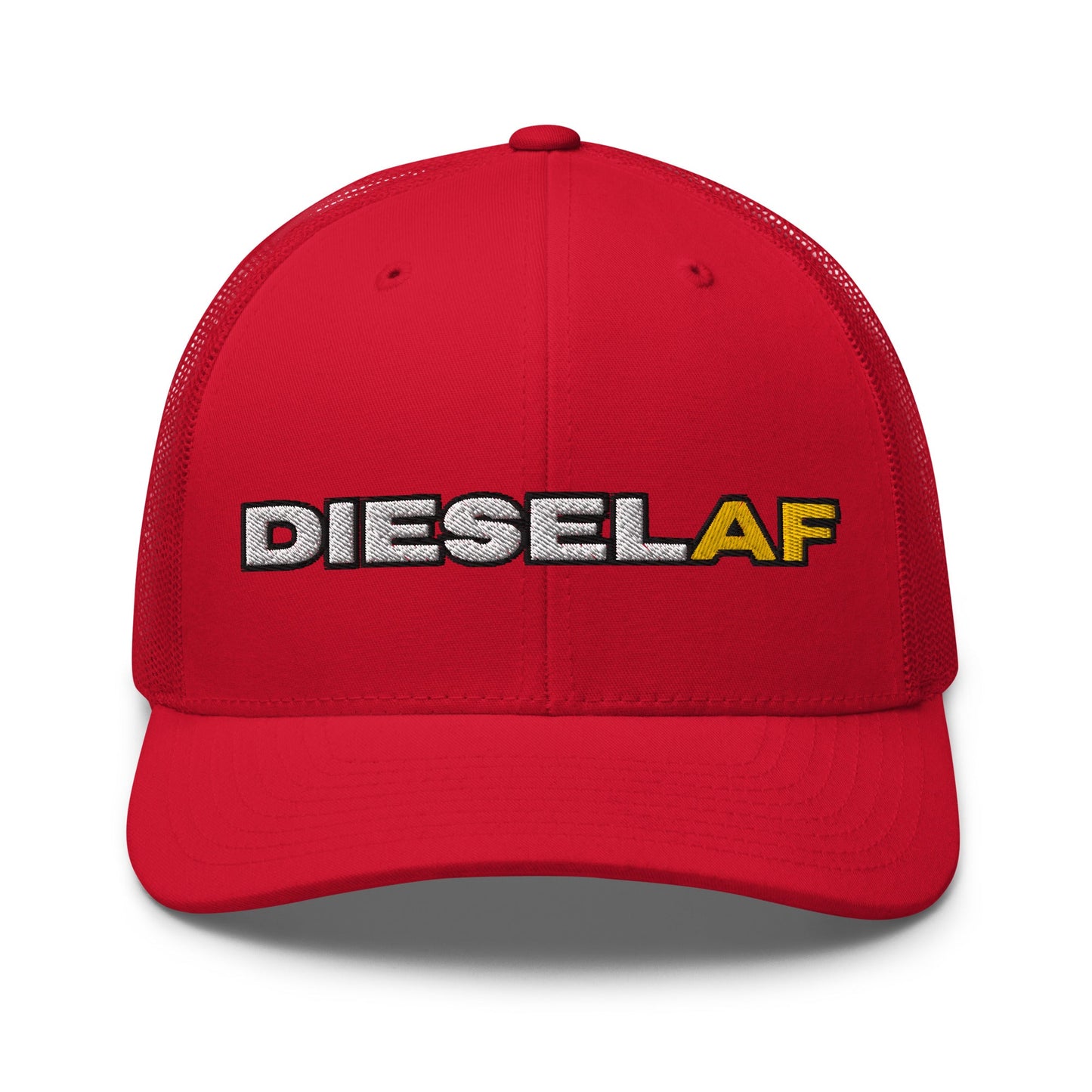 Hats Red Snapback Custom Trucker Hat to Rock the Diesel AF Lifestyle for Men & Women Infidel Collective