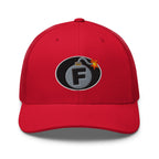 Hats Red Custom Snapback Trucker Hat Funny NSFW F-Bomb Cap in 20 Colors Infidel Collective