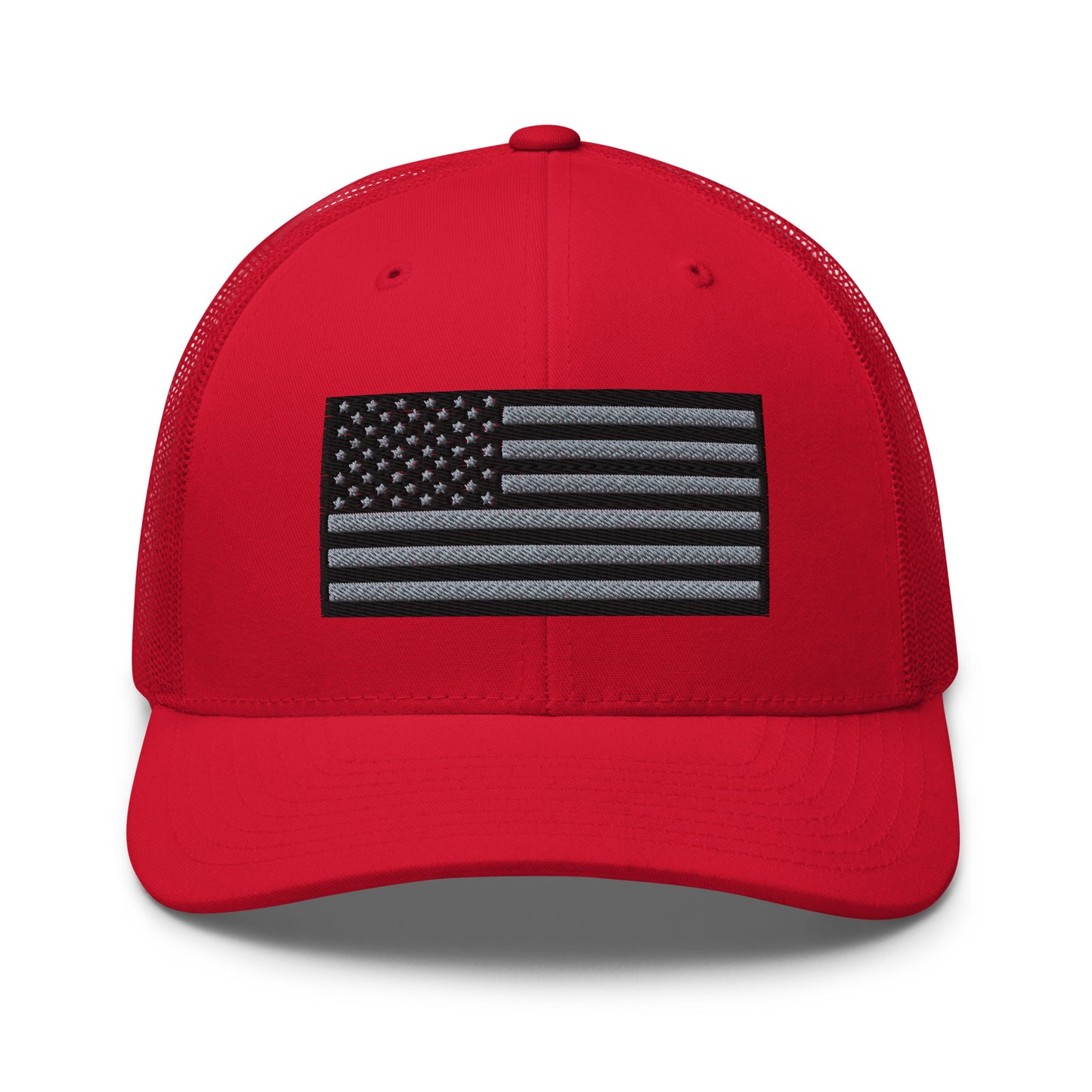 Blackout USA Flag Best Patriotic Custom Snapback Trucker Hats (20 Colors)  Infidel Collective