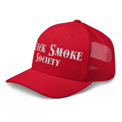 Hats  Snapback Custom Trucker Hat Black Smoke Society Cap For Men & Women Infidel Collective