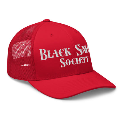 Hats  Snapback Custom Trucker Hat Black Smoke Society Cap For Men & Women Infidel Collective