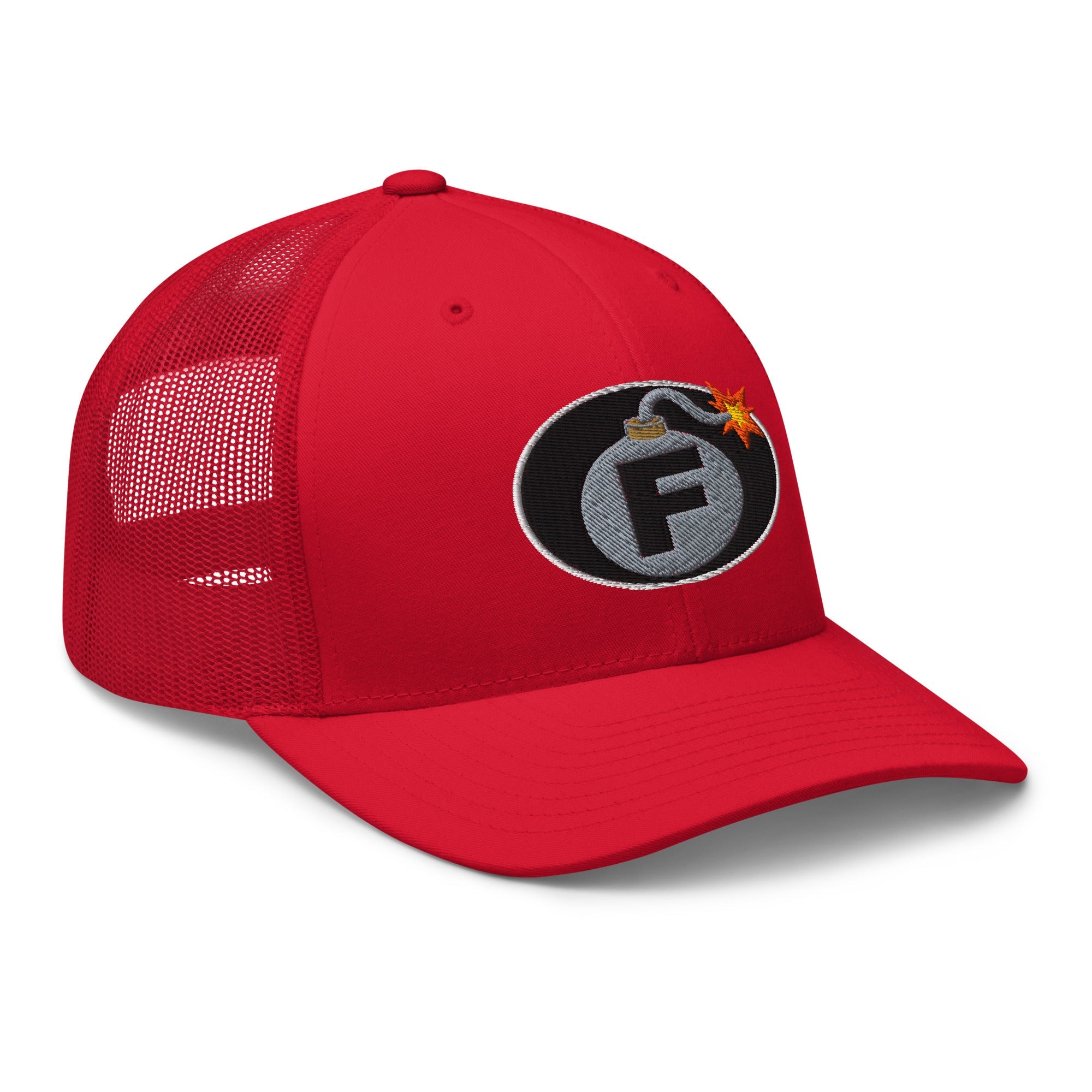 Hats  Custom Snapback Trucker Hat Funny NSFW F-Bomb Cap in 20 Colors Infidel Collective