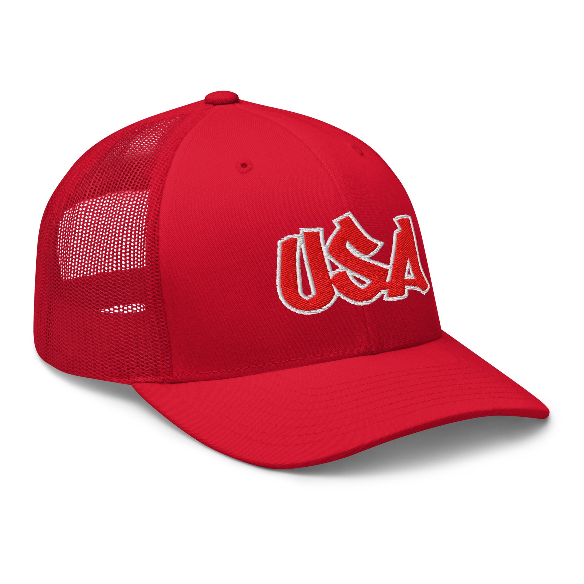 Cool USA Street Script Custom Patriotic Snapback Trucker Hats for Men & Women (20 Colors)  Infidel Collective