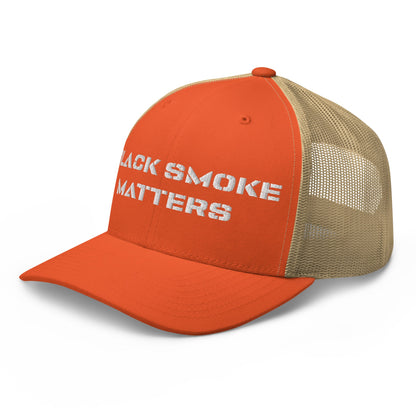 Hats  Snapback Custom Trucker Hat to Rock – Black Smoke Matters Diesel Cap Infidel Collective
