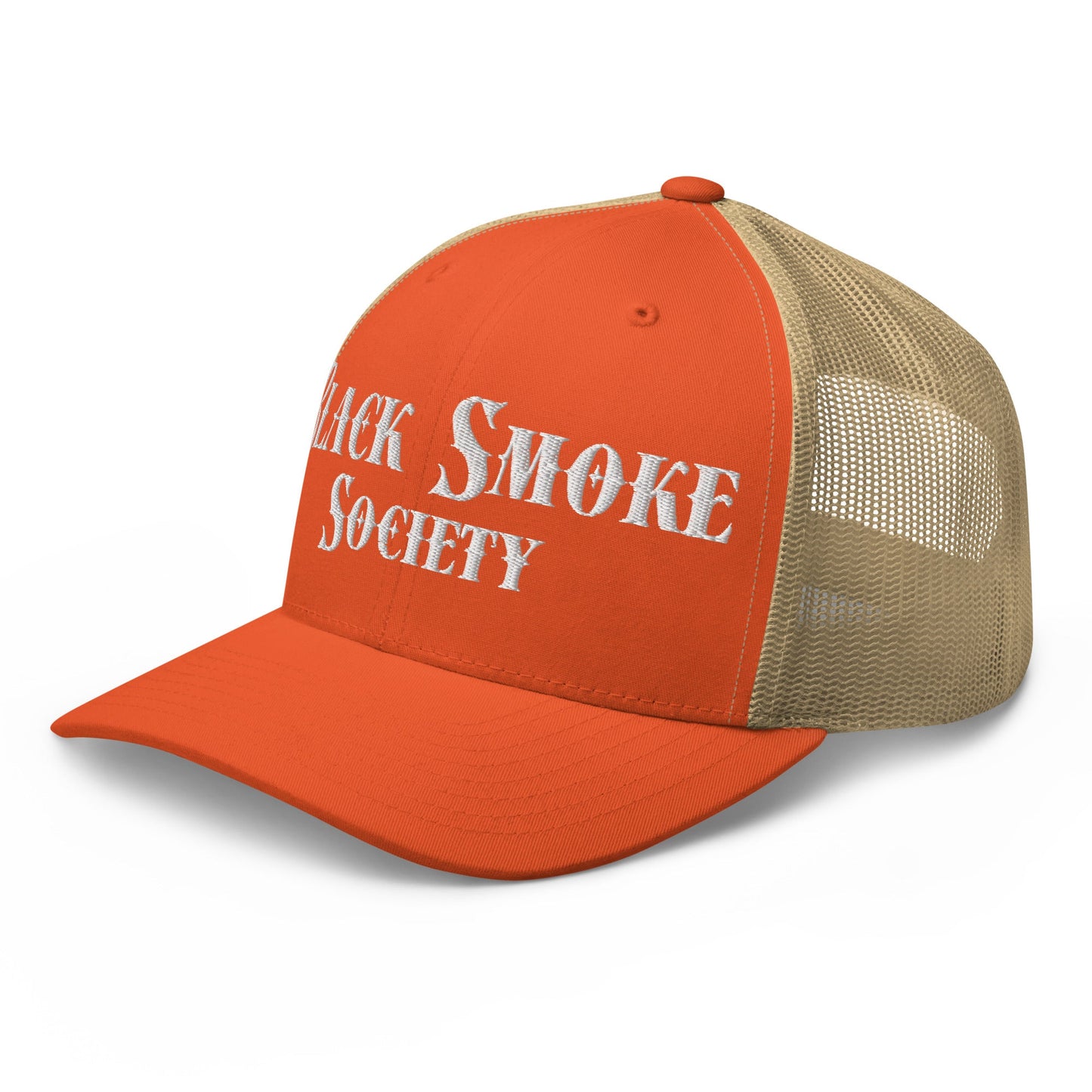 Hats  Snapback Custom Trucker Hat Black Smoke Society Cap For Men & Women Infidel Collective