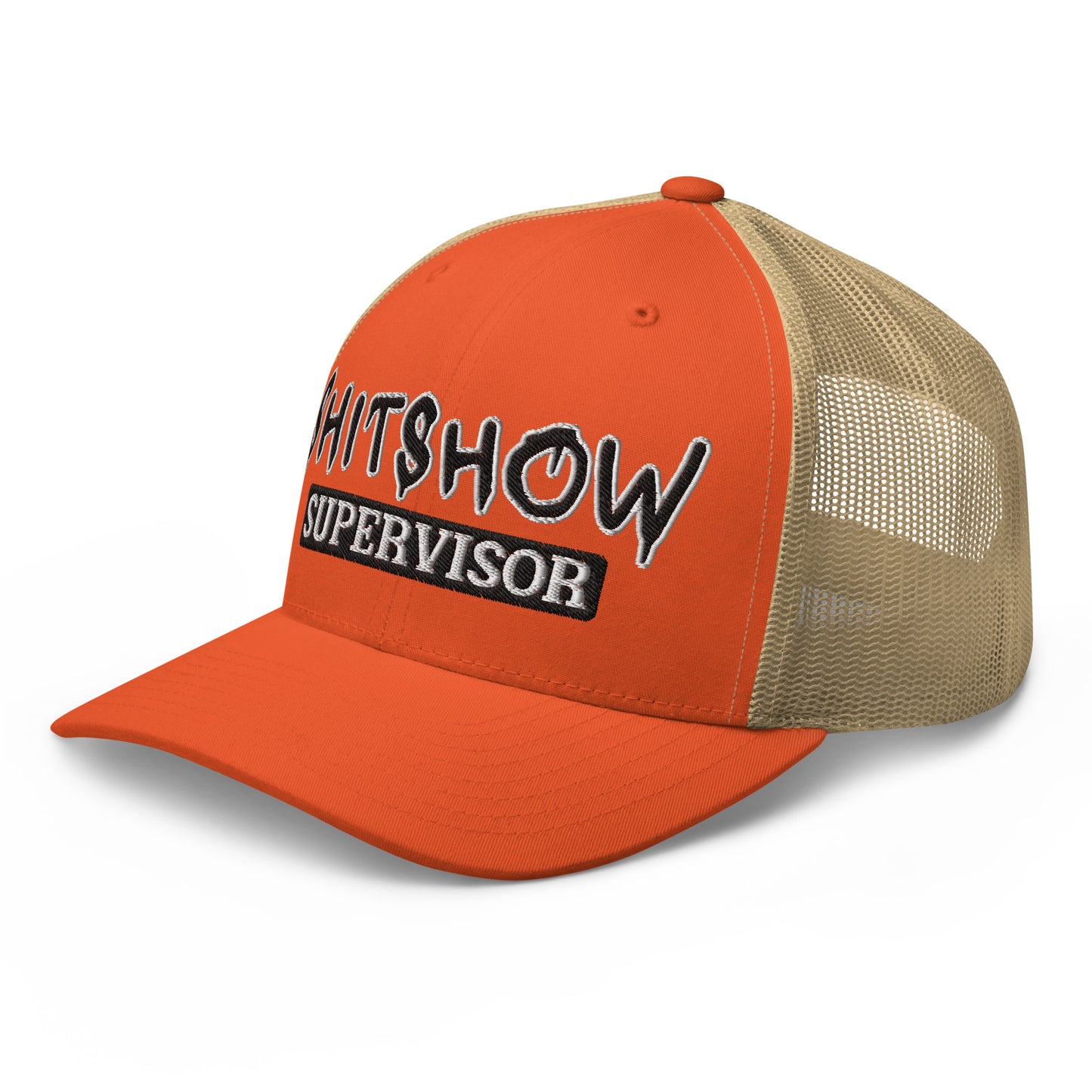 Snapback Custom Trucker Hats NSFW Shitshow Supervisor Cap for Men & Women  Infidel Collective