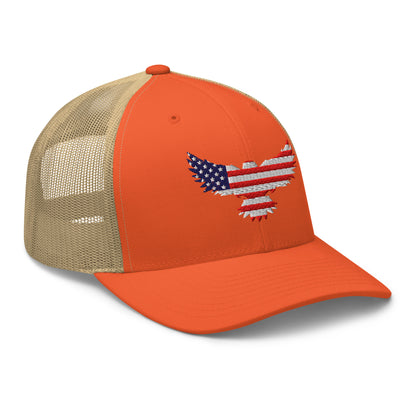 Snapback Custom Trucker Hats Best Patriotic Old Glory Eagle Cool 4th of July Cap  Infidel Collective