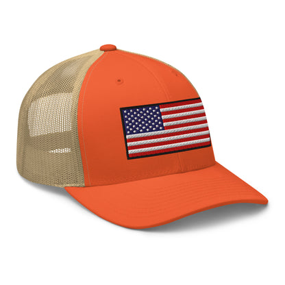 Old Glory Snapback Custom Trucker Hat | Patriotic Freedom Style  Infidel Collective