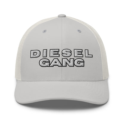 Hats Silver Diesel Gang Snapback – Trucker Hat for Men & Women in 19 Colors Infidel Collective