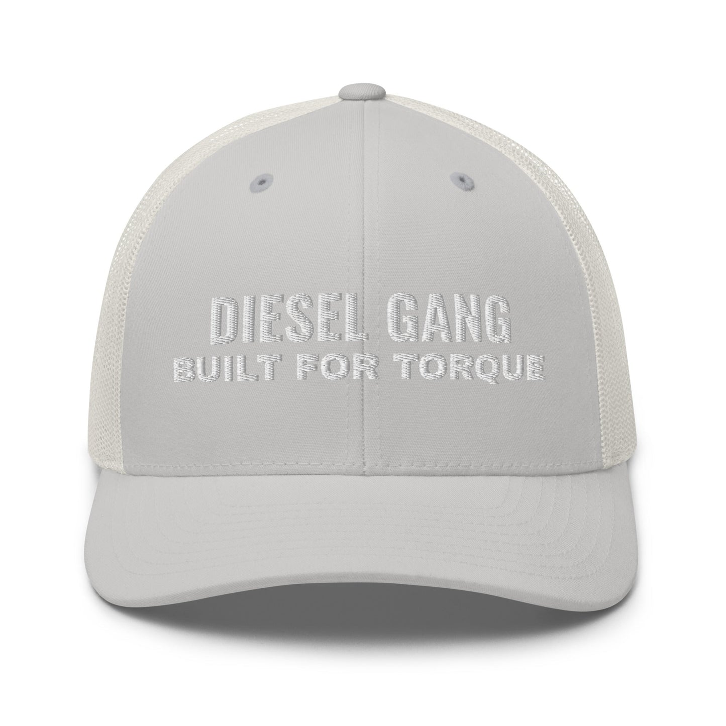Hats Silver Snapback Custom Trucker Hat Men & Women Rock – Diesel Gang Torque Power Infidel Collective