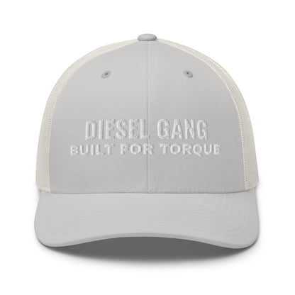 Hats Silver Snapback Custom Trucker Hat Men & Women Rock – Diesel Gang Torque Power Infidel Collective