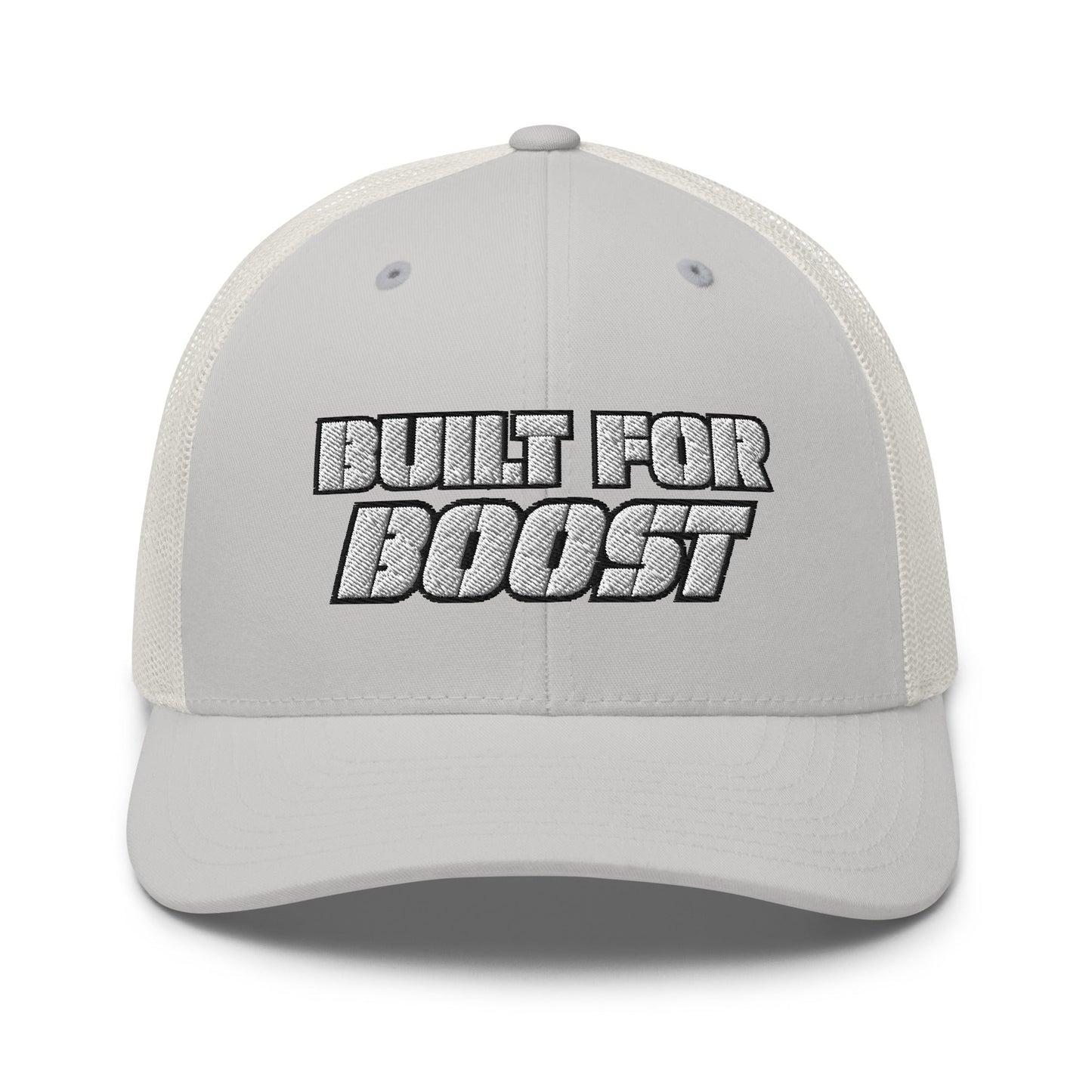 Hats Silver Snapback Custom Trucker Hat to Ride In – Built for Boost Diesel Gang Hat Infidel Collective